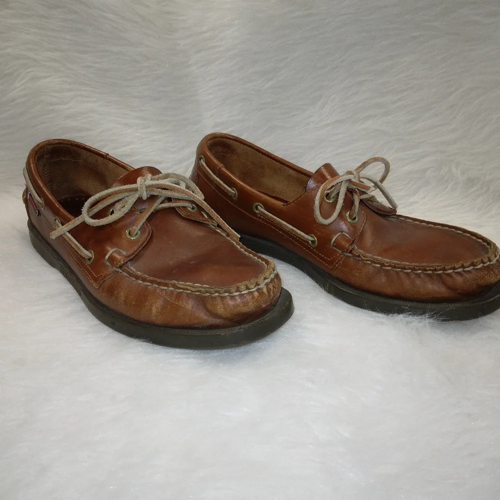 SHOES Sebago Docksides Men's 8, very good soles